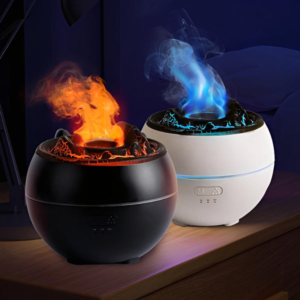 Calming Flame Diffuser for Aromatherapy, Stress Relief & Better Air