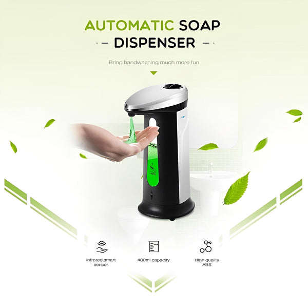 Automatic Sensor Soap & Sanitizer Dispenser for Cleaner Homes