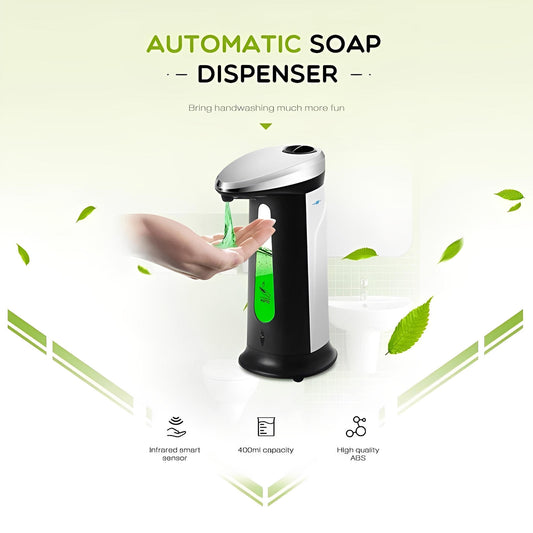 Automatic Sensor Soap & Sanitizer Dispenser for Cleaner Homes