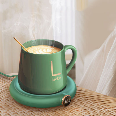 Smart Mug Warmer in use