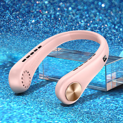 Travel-friendly neck fan